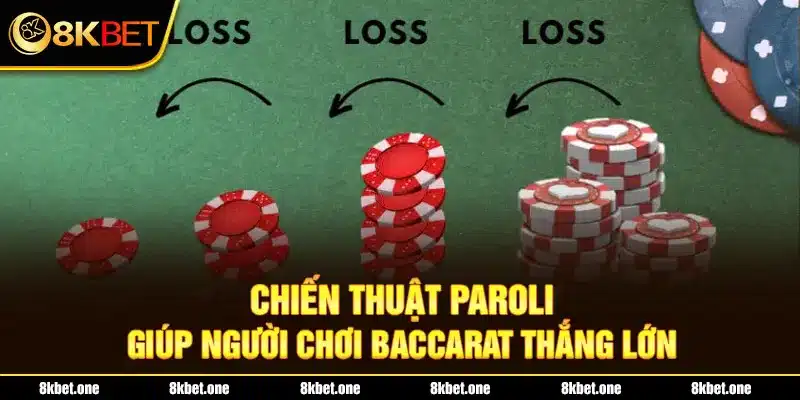 Chiến thuật Paroli giúp người chơi Baccarat thắng lớn