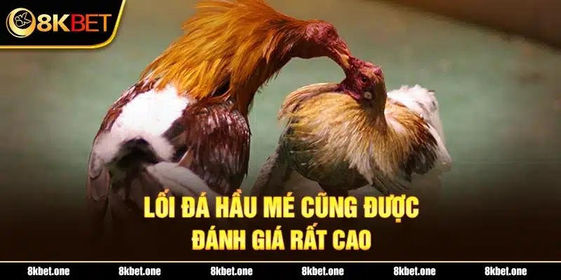 Lối đá hầu mé cũng được đánh giá rất cao